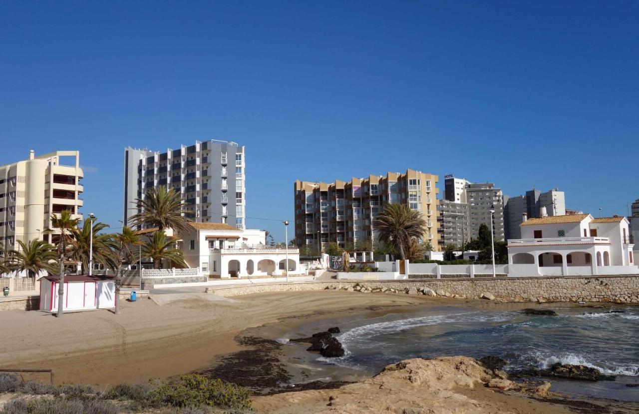 Ático Calpe primera línea de playa Exterior foto