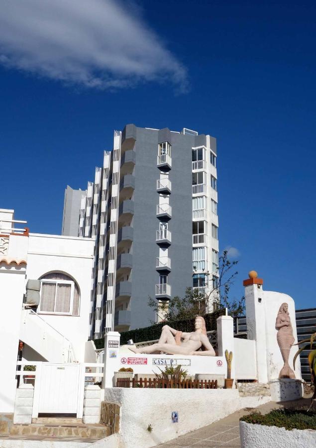 Ático Calpe primera línea de playa Exterior foto