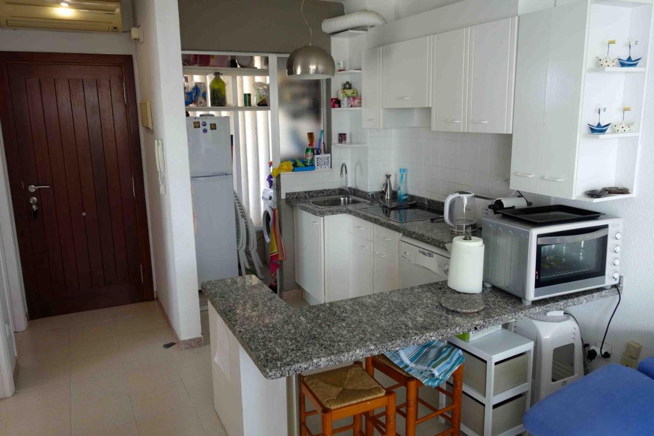 Ático Calpe primera línea de playa Exterior foto